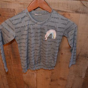 Childs long sleeved top US Size 5-6